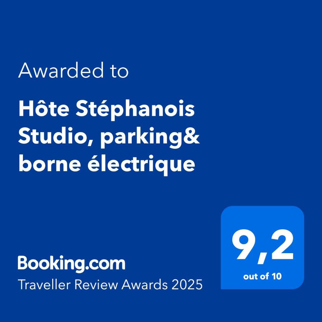 Hote Stephanois Studio, Parking& Borne Electrique Saint-Etienne  Zewnętrze zdjęcie